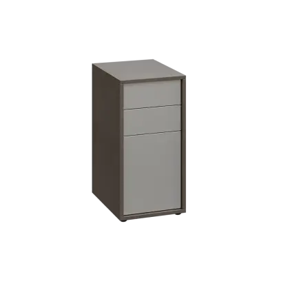 EFU 21 kontejner, 2 zásuvky nízké, 1 vysoká, deska 18 mm, 710x350x500, metalická